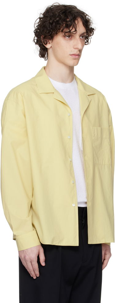 Košeľa The Row The Row Elijas Camp Collar Shirt Žltá | 942-W2567, 1