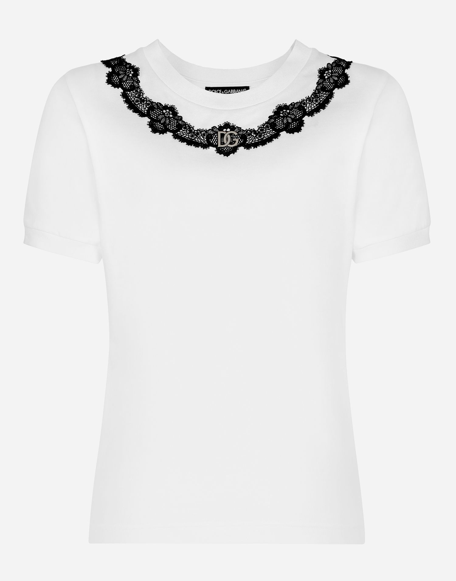 Tričko Dolce & Gabbana Tshirt Manica Corta Biela | F8T00ZG7H1ZW0800, 0