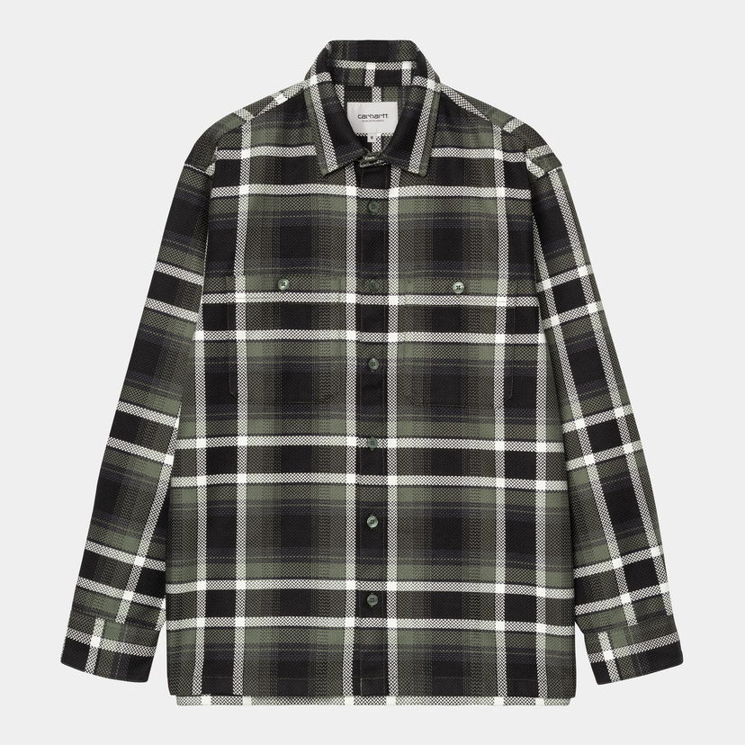 Košeľa Carhartt WIP Carhartt WIP Vaughn Long Sleeve Shirt Zelené | I035325_18