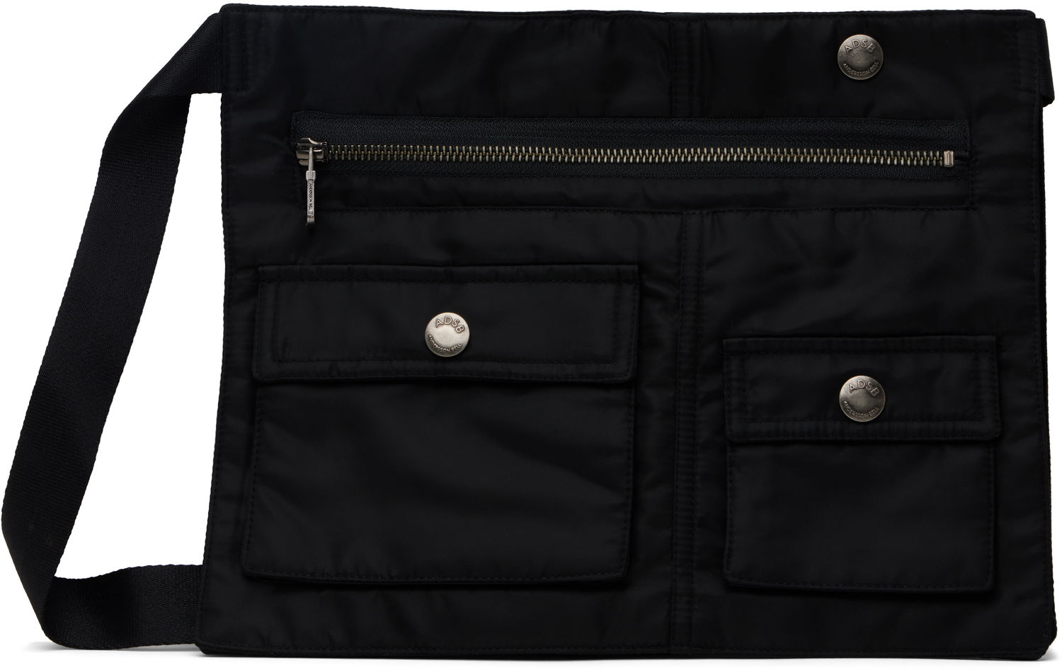 Taška cez rameno Andersson Bell Andersson Bell 3Way Pocket Messenger Bag Čierna | aaa414m, 0