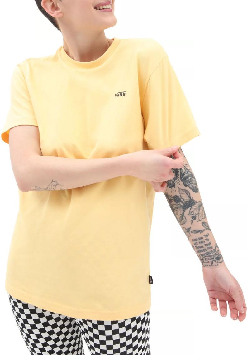 Tričko Vans Left Chest Logo T-Shirt Žltá | vn0a7rsryrs1, 0
