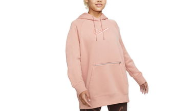 Mikina Nike Sportswear Swoosh Hoodie Ružová | DO2566-609, 0