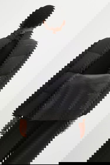 Prešívaná bunda Maison Margiela Winter High-Neck Cropped Full-Zip Puffer Jacket Čierna | S62AN0159.M35609.900, 3