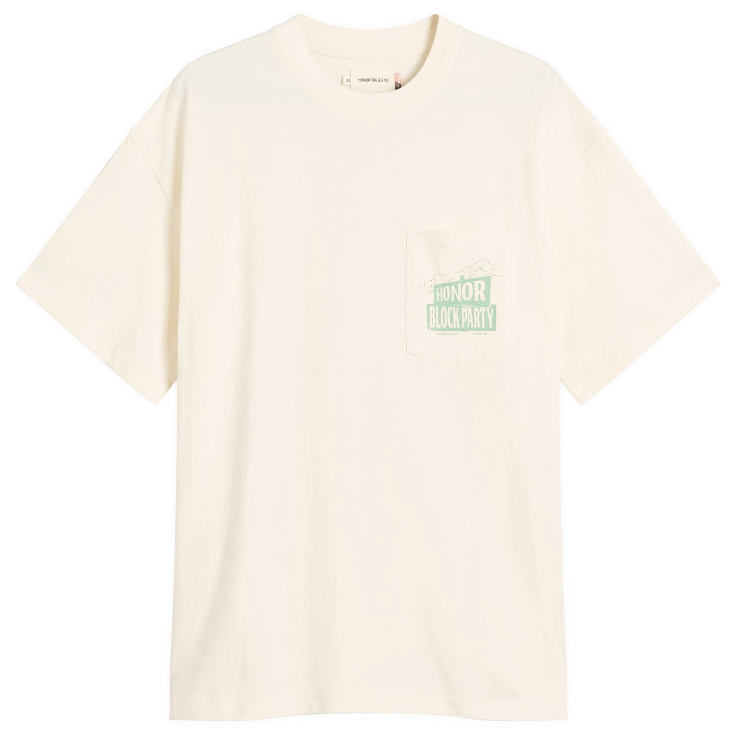 Tričko Honor The Gift 88 Block T-Shirt Biela | HTG250245-BON, 0