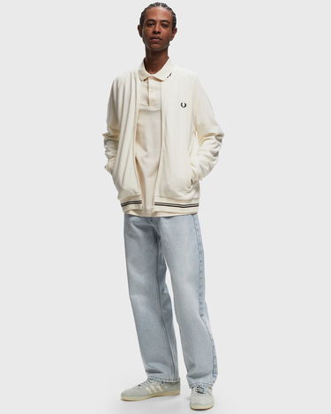 Bunda Fred Perry Towelling Track Jacket Béžová | J7805-560, 1