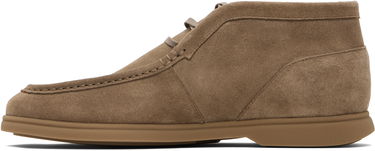 Oblečenie a doplnky BOSS Suede Desert Boots with Stitching Hnedá | 50548119, 3