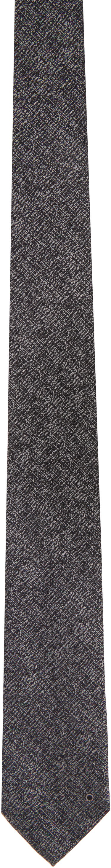 Opasok FERRAGAMO Ferragamo Jacquard Tie Šedá | 778681, 0