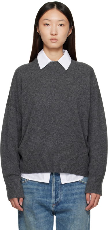 Sveter Loulou de Saison Loulou de Saison Anaa Knit Sweater Šedá | ANAA LDS, 0
