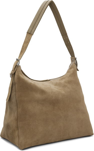 Taška cez rameno LEMAIRE Lemaire Belted Suede Shoulder Bag Hnedá | BG0189 LL0125, 1