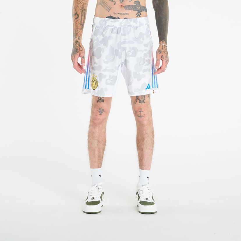 Šortky adidas Originals adidas x Bape FB Shorts Biela | KB2205
