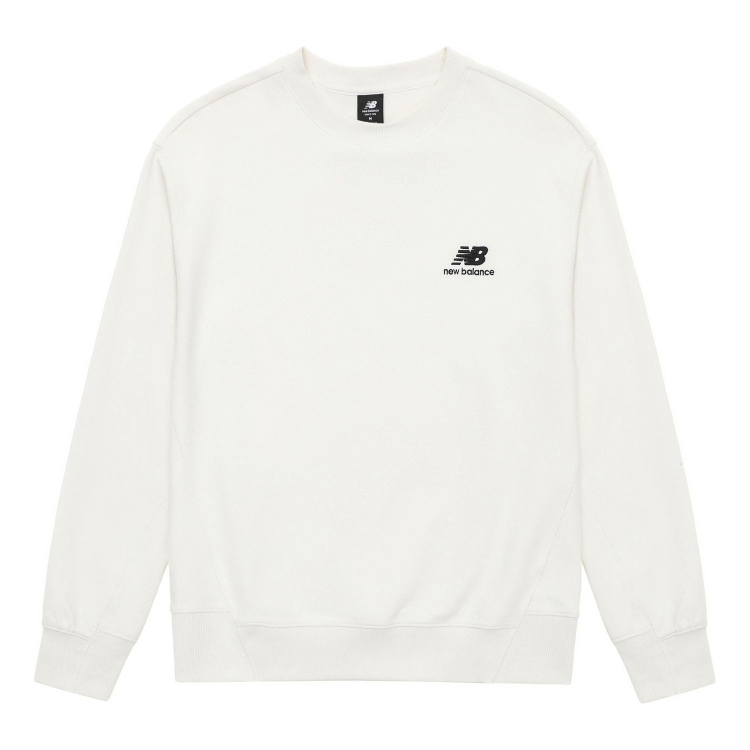 Sveter New Balance Men's Classic Logo Sweatshirt Biela | AMT31326-CIC, 0