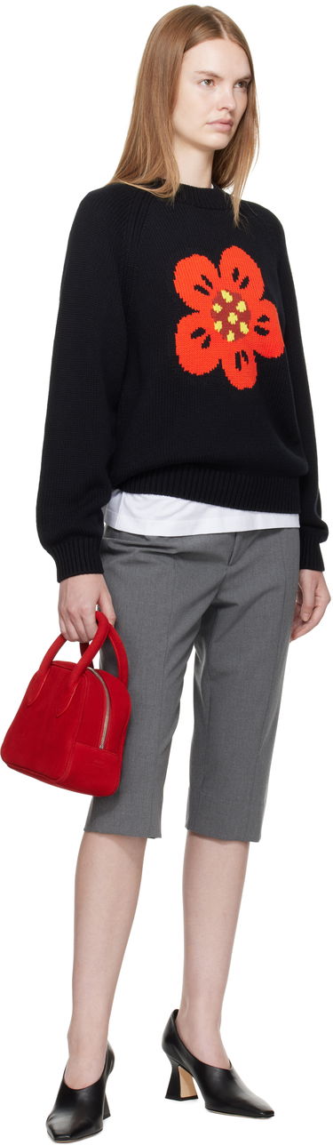 Sveter KENZO Kenzo Paris 'Boke Flower' Knit Sweater Čierna | FF62PU7193LA, 3