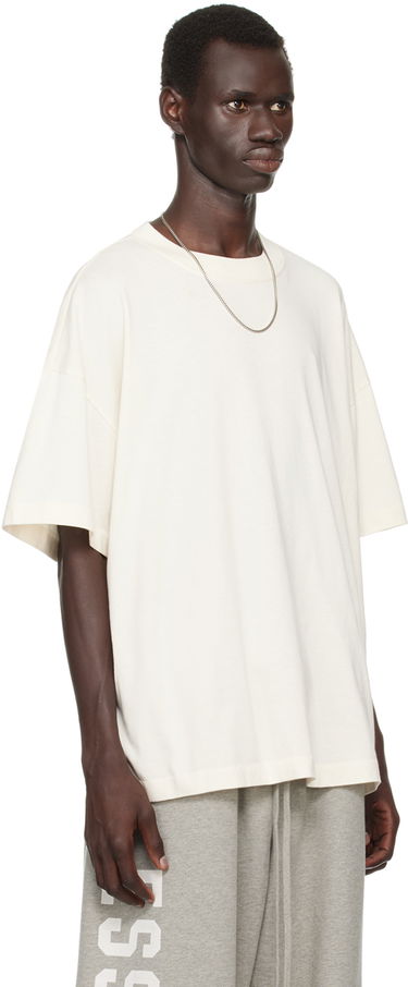 Tričko Fear of God Essentials T-Shirt Biela | 125BT244282F, 1