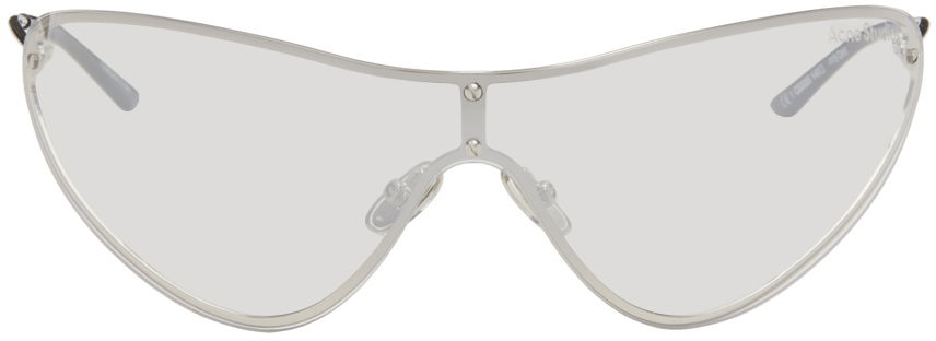 Silver Metal Frame Sunglasses