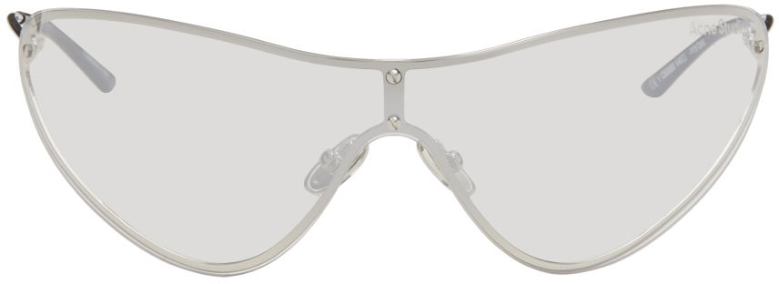 Slnečné okuliare Acne Studios Silver Metal Frame Sunglasses Šedá | C30055-, 0