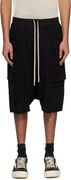 Rick Owens DRKSHDW Hollywood Creatch Drawstring Cargo Shorts