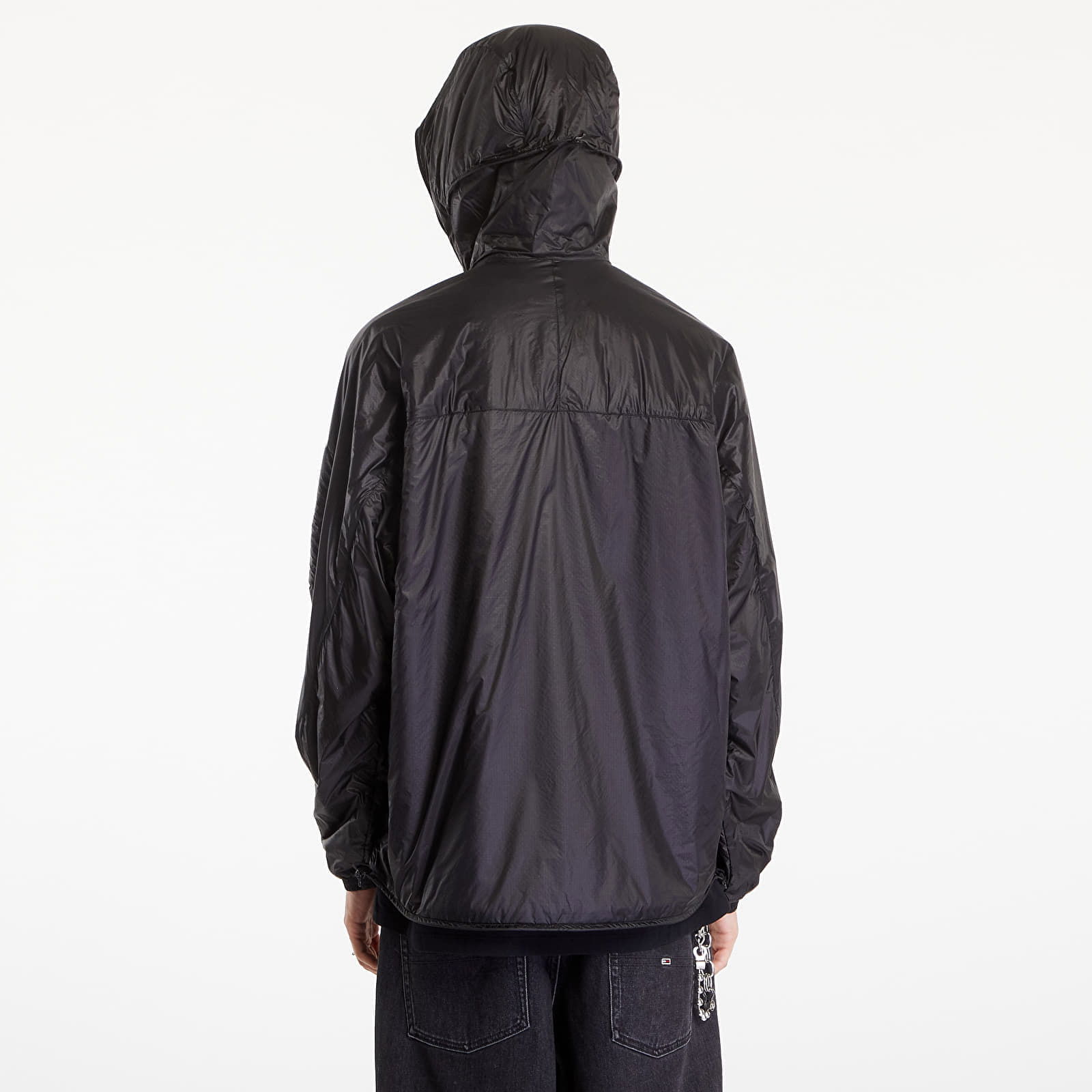 Nada Shell Hooded Jacket Black