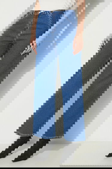 Džínsy Carhartt WIP High Waist Wide Leg Simple Pant Modrá | I031924.106, 3