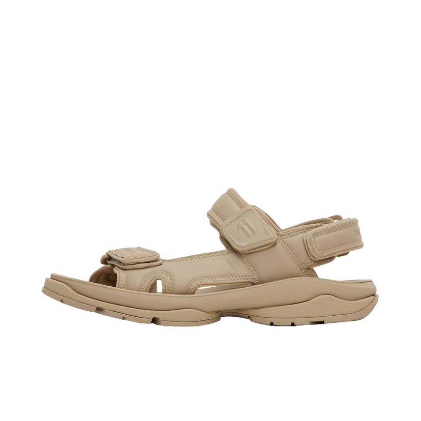 Tenisky a topánky Balenciaga Faux-Leather Tourist Sandals "Taupe" Béžová | 738613-W2CDA-2000