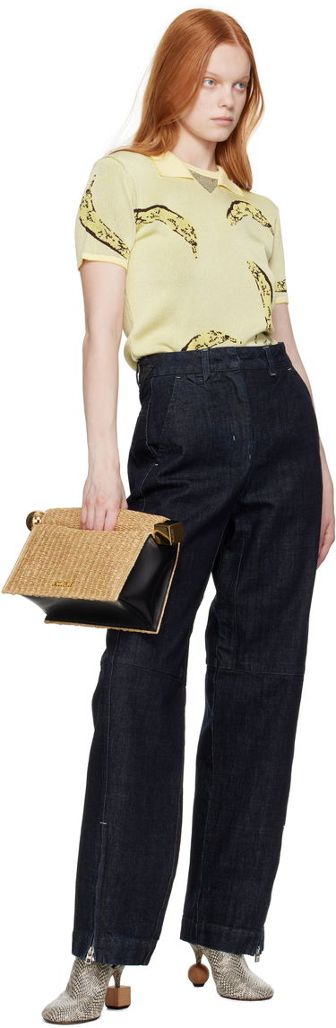 Kabelka Jacquemus Jacquemus La Croisière 'The Rond Carré' Pouch Béžová | 25E233BA356-3248, 3