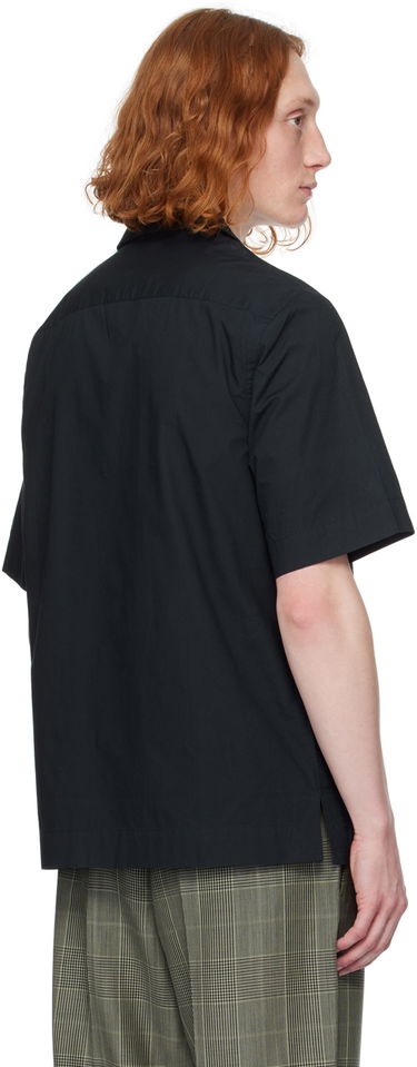 Košeľa Paul Smith Paul Smith Embroidered Short Sleeve Shirt Čierna | M1R-905UE-M01592-49A, 2