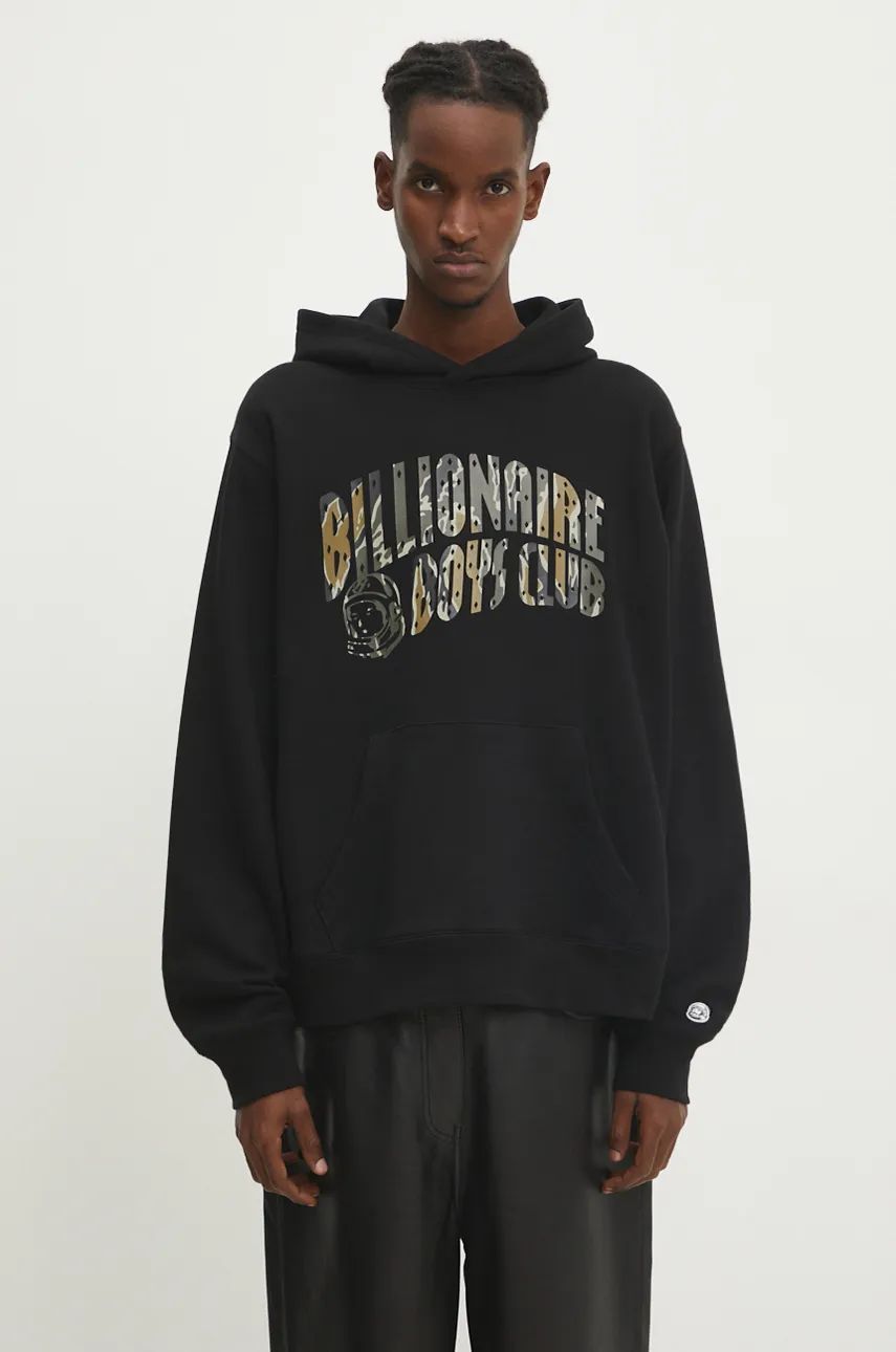 Mikina BILLIONAIRE BOYS CLUB Camo Arch Logo Hoodie Čierna | B24336, 0