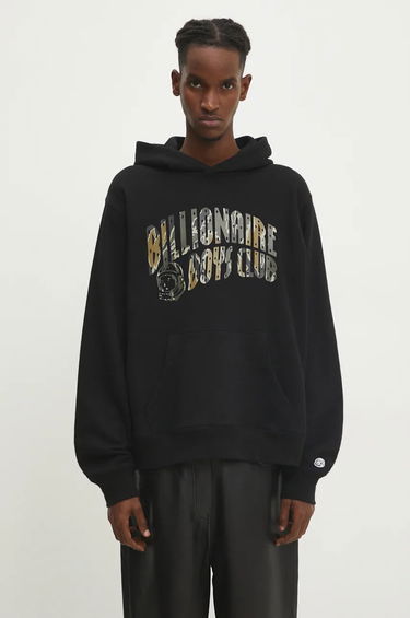 Mikina BILLIONAIRE BOYS CLUB Camo Arch Logo Hoodie Čierna | B24336, 0