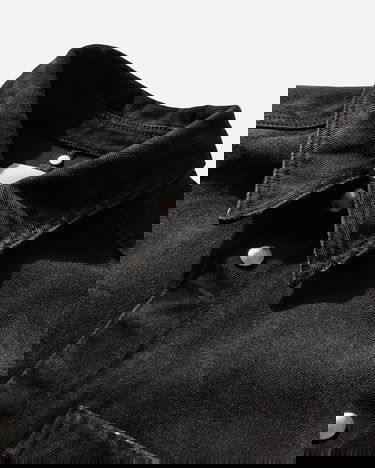 Košeľa OAMC Dyed Distressed Denim Shirt with Chest Pocket Čierna | OAF5MS14AP-TE714 999, 3