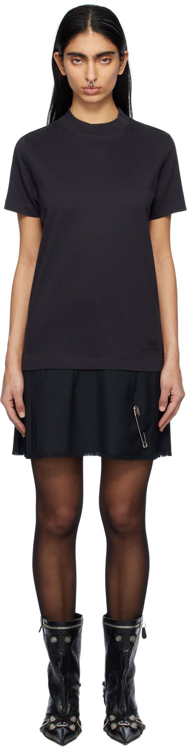 Tričko Balenciaga Layered T-Shirt Dress Čierna | 809044 TKT28, 0