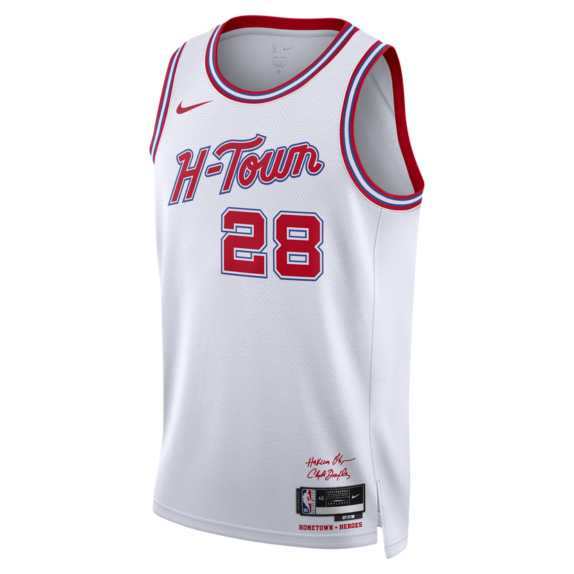 Dres Nike Houston Rockets City Edition H-Town Hometown Heroes Dri-FIT NBA Swingman Jersey Biela | DX8503-104