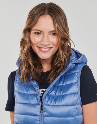 Vesta Tommy Hilfiger PADDED GLOBAL STRIPE VEST Modrá | WW0WW40779-C4G, 2