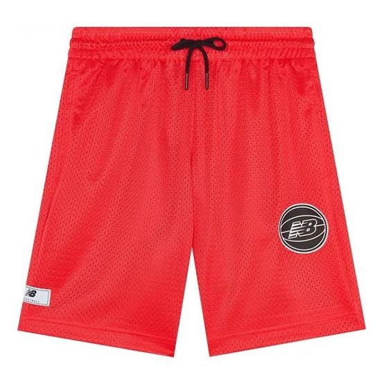 Šortky New Balance Essential Basketball Shorts Červená | MS13580-ENR