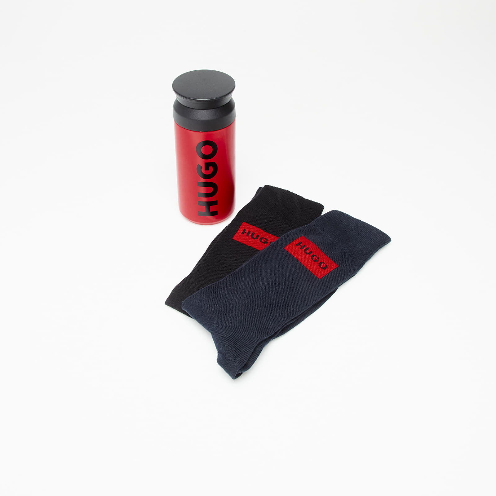 2-Pack Sock & Becher Gadget Giftset Black/ Red