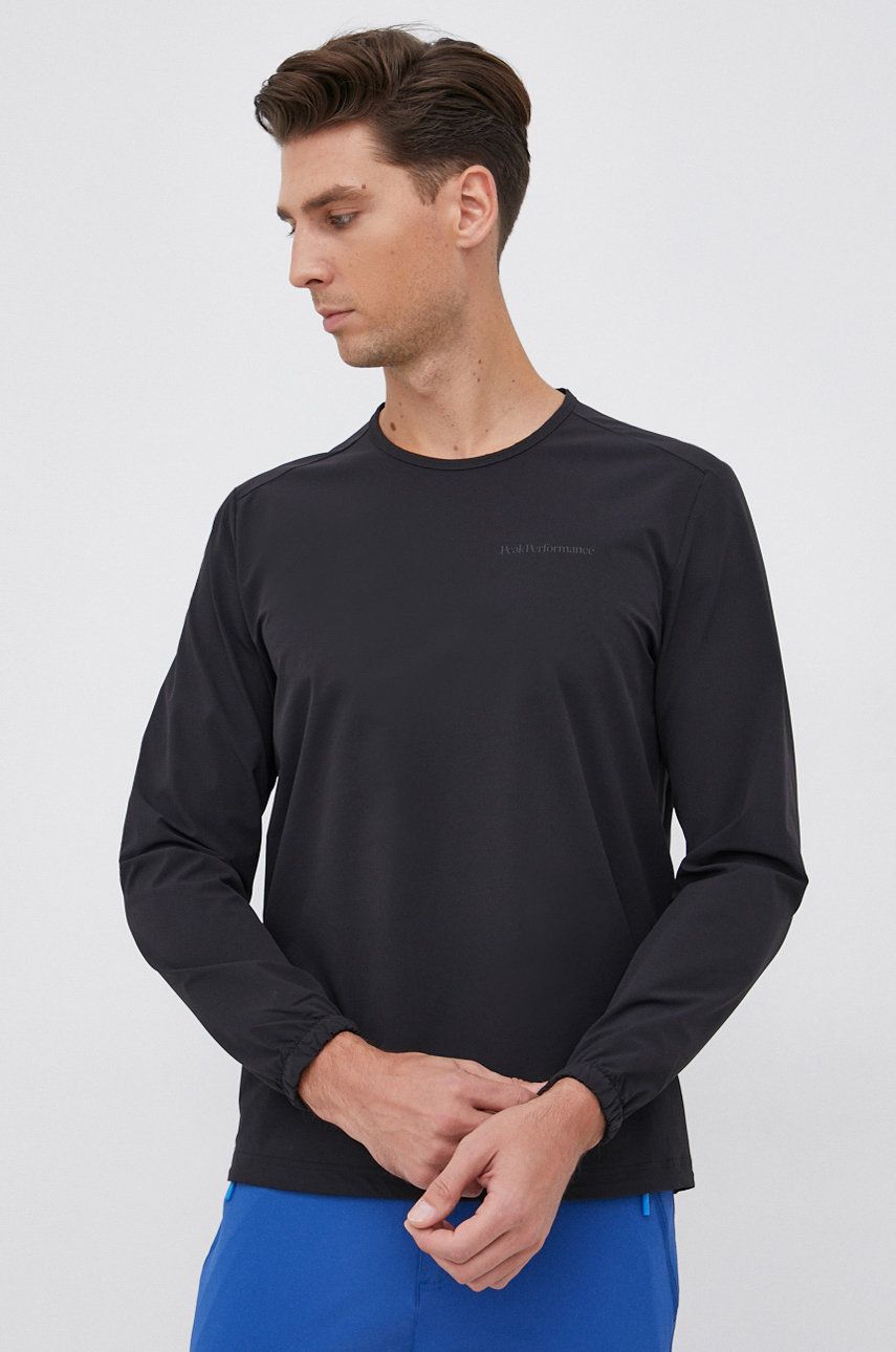 Mikina Peak Performance Sweatshirt Čierna | G75761, 0