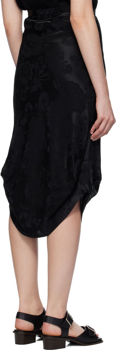 Sukňa Maison Margiela Floral Midi Skirt Čierna | S52ME0025 M35471, 2