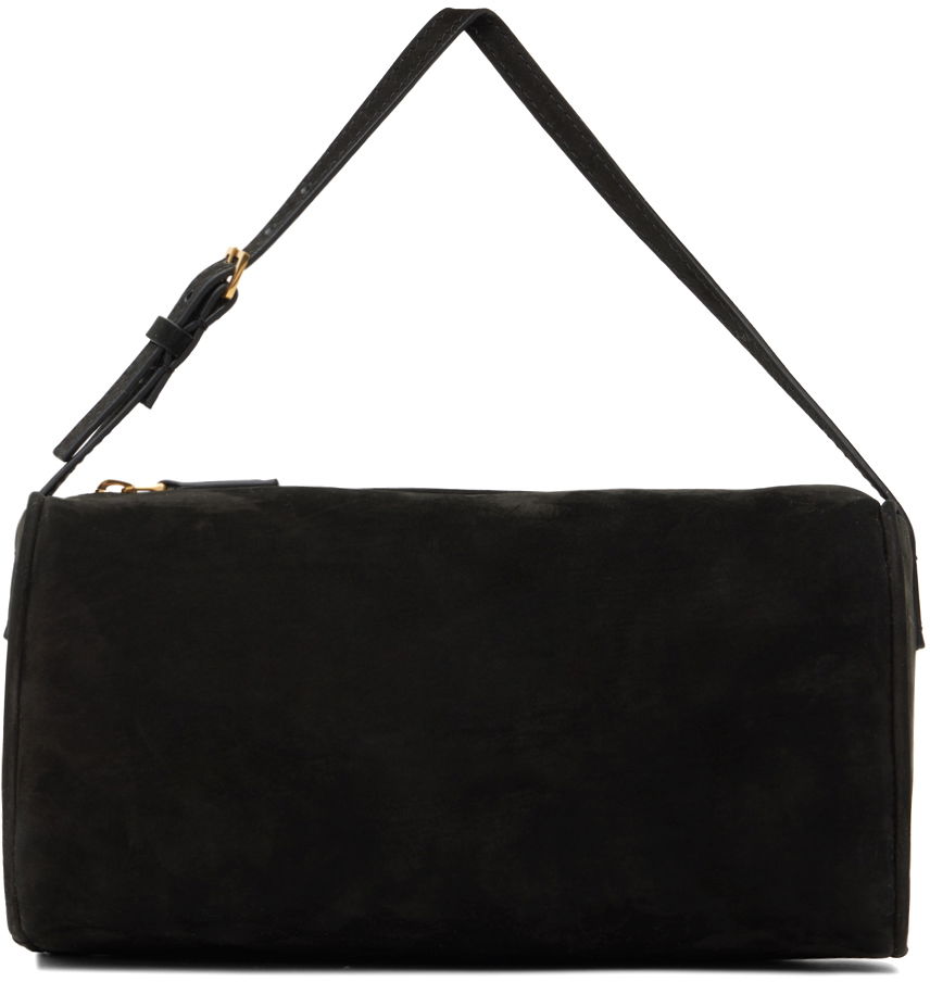 Kabelka The Row The Row 90's Suede Shoulder Bag Čierna | W1281-L87, 0