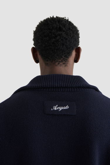 Sveter AXEL ARIGATO Core Zip-Up Sweater Čierna | A2143001, 6