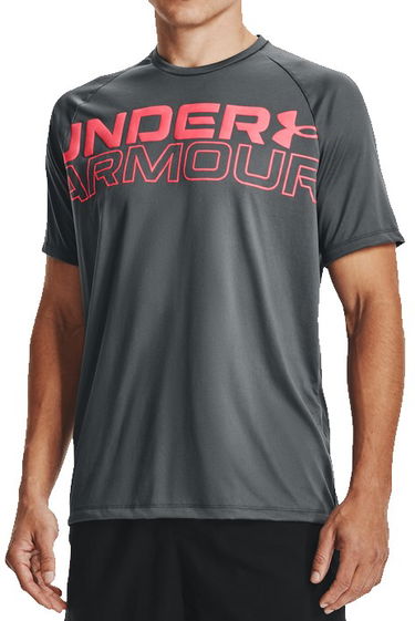 Tričko Under Armour Tee UA TECH 2.0 WORDMARK SS Šedá | 1361702-012, 0