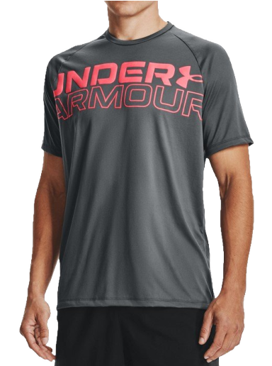 Tričko Under Armour Tee UA TECH 2.0 WORDMARK SS Šedá | 1361702-012