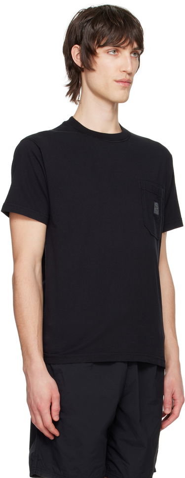 Tričko Stone Island Stone Island Organic Cotton Jersey Fissato T-Shirt Biela | K1S15 2100219 S0057, 4