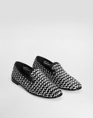 Doplnky Dolce & Gabbana Dolce & Gabbana Woven Leather Loafers Rôznofarebný | A50687A9M518B926, 1