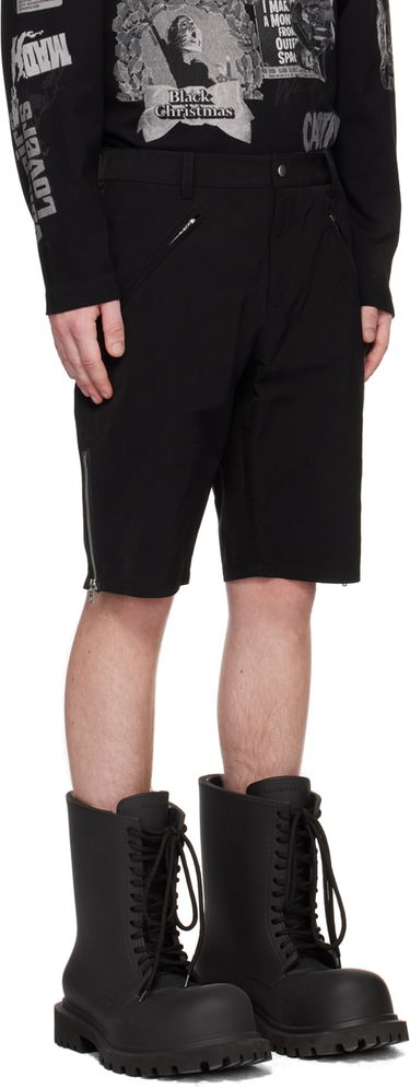Šortky We11done We11done Biker Shorts Čierna | WD-PT1-23-072-M-BK, 1