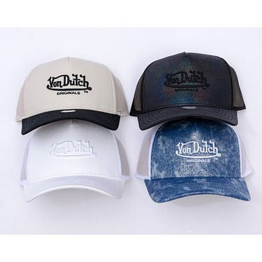 Šiltovka Von Dutch Von Dutch Newark Trucker Cap Biela | VD-7030830, 7