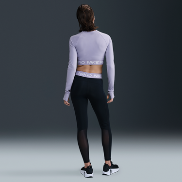 Súprava Nike Pro Mid-Rise Mesh Leggings Fialová | CZ9779-024, 2