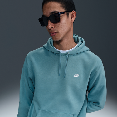 Mikina Nike Nike Club Fleece Hoodie Tyrkysová | FN3859-464, 1
