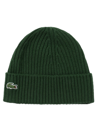 Kulicha Lacoste KNITTED CAP Zelené | 3666354851476