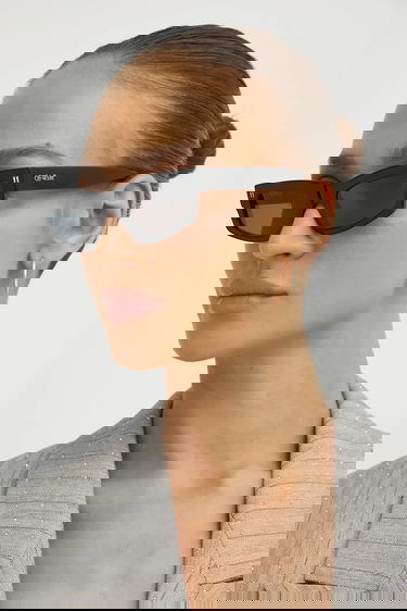 Slnečné okuliare Off-White Rectangular Frame Sunglasses Čierna | OERI135.541007, 2