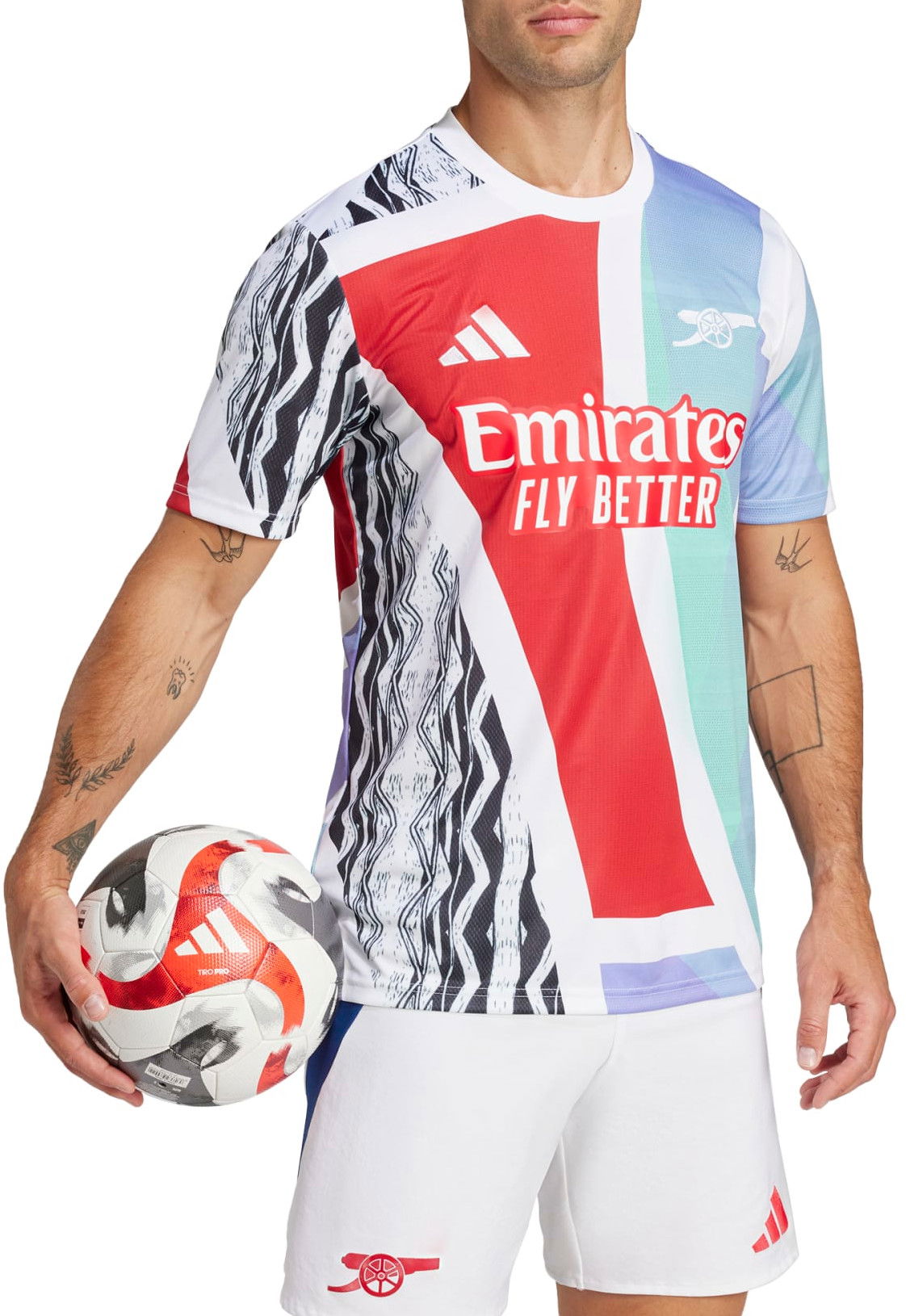 Arsenal 24/25 Pre-Match Soccer Jersey