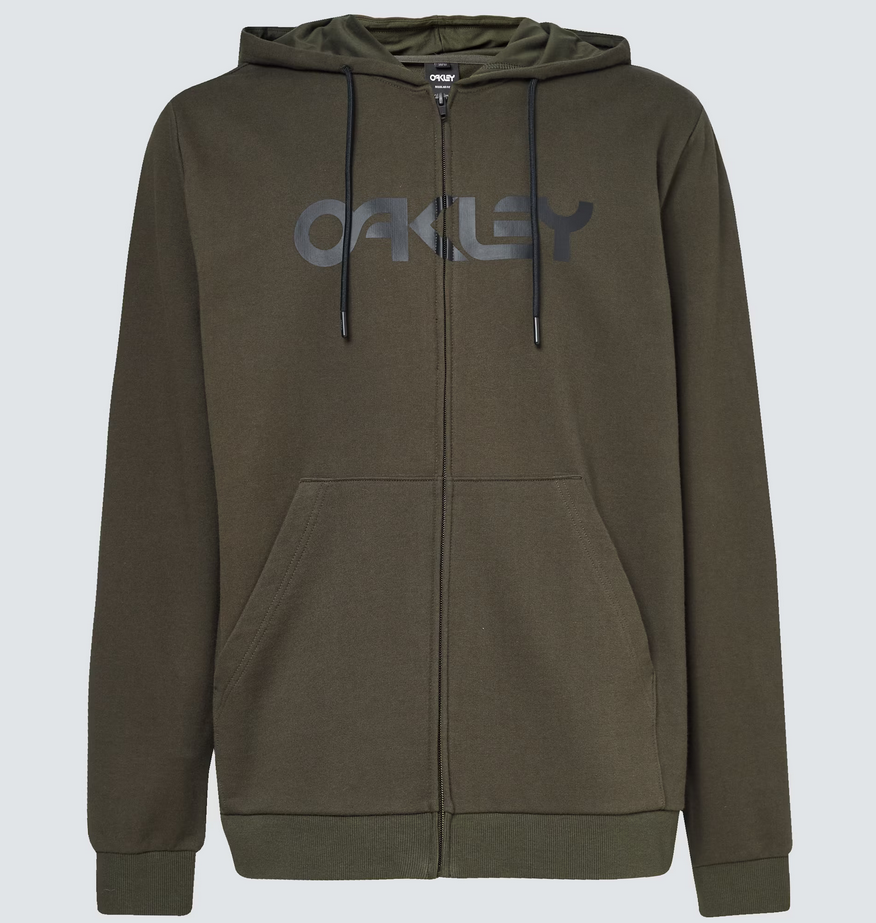 Mikina OAKLEY Teddy Full Zip Hoddie Zelené | FOA403057-DBB, 0