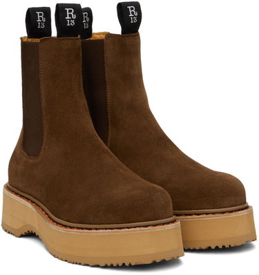 Oblečenie R13 R13 Single Stack Chelsea Boots Hnedá | R13S0240-07, 3